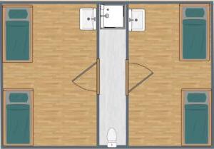 戈尔大厅 Floor Plan